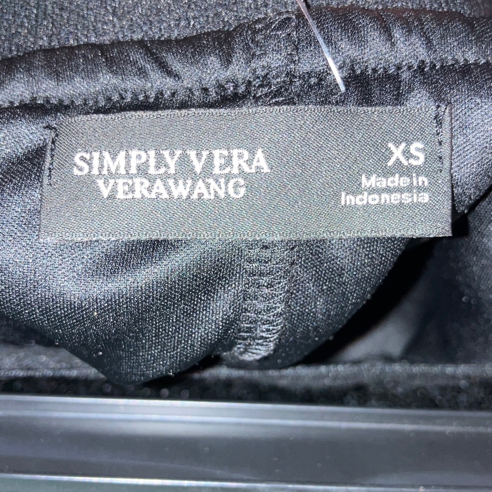 NWT Simply Vera Vera Wang Pleated Sequin Skirt, X-Small - Picture 4 of 7